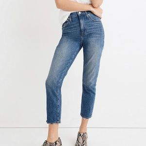 Madewell Slim Crop Boyjean